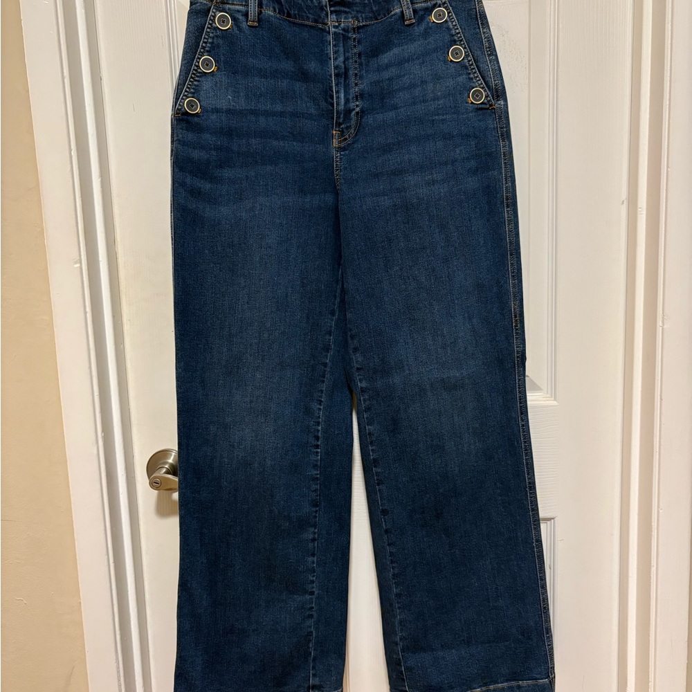 Talbots Flare Wide Leg Jeans